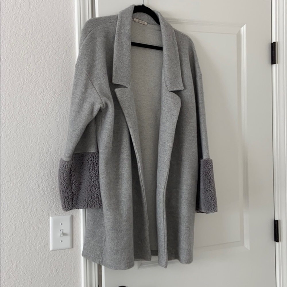 Zara Sweat Coat Jacket